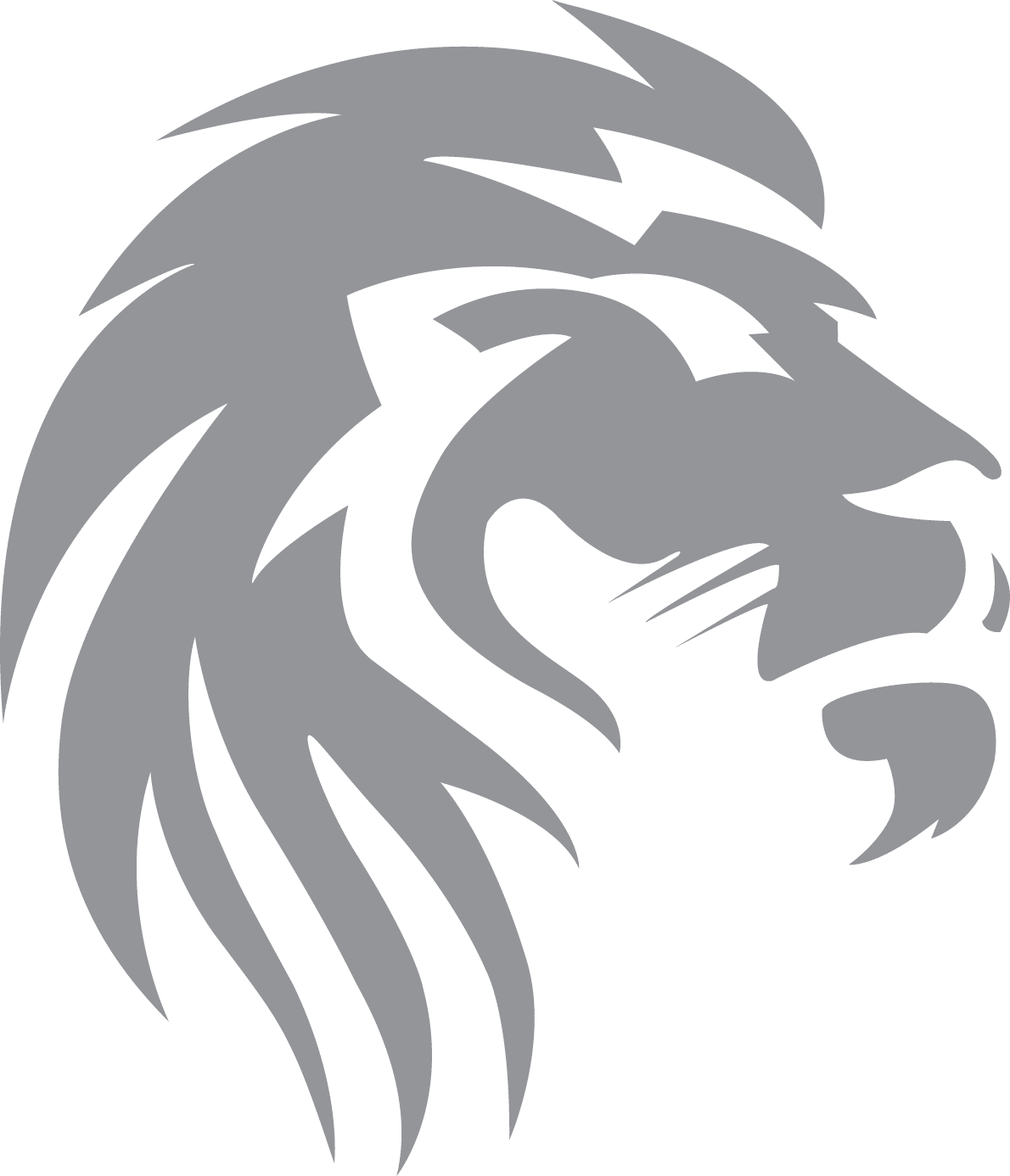 Pinnacle gray lion logo